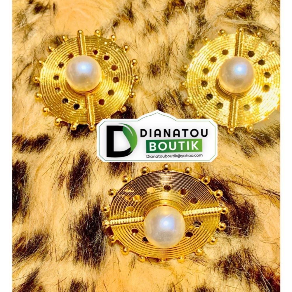 Baoulè Gold Plated Earrings & Ring Set